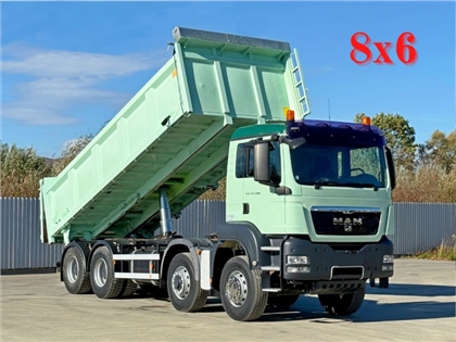 MAN TGS 35.480  Wywrotka 6,60 m + BORDMATIC  8x6