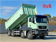 MAN TGS 35.480  Wywrotka 6,60 m + BORDMATIC  8x6