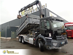 Mercedes Arocs 2643 + HIAB HIDUO 188B-3 + 6X4 + 3 SIDE TIPP