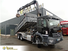 Mercedes Arocs 2643 + HIAB + 3 SIDE TIPPER