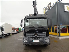 Mercedes Arocs 2643 + HIAB + 3 SIDE TIPPER