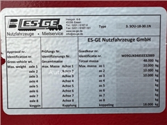 Naczepa niskopodwoziowa ES-GE 3.SOU-18-30.1N, Exta