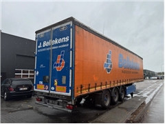 Van Hool 3 AS SCHUIFZEILEN TRAILER, PALLET BOX