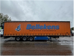 Van Hool 3 AS SCHUIFZEILEN TRAILER, PALLET BOX