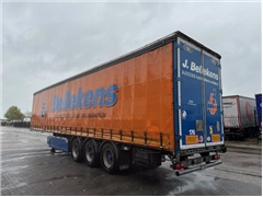 Van Hool 3 AS SCHUIFZEILEN TRAILER, PALLET BOX