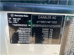 Śmieciarka Mercedes-Benz 2630 Econic 6x2 Faun Roto