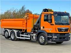 MAN TGM 26.290  WYWROTKA 4,60 m HIAB 111 B-3 HID