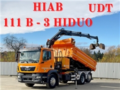 MAN TGM 26.290  WYWROTKA 4,60 m HIAB 111 B-3 HID