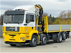 MAN TGA 35.430  SKRZYNIA 6,10 m  HIAB 700 E - 6