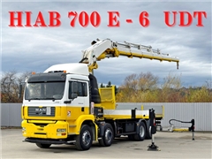 MAN TGA 35.430  SKRZYNIA 6,10 m  HIAB 700 E - 6