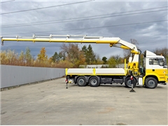 MAN TGA 35.430  SKRZYNIA 6,10 m  HIAB 700 E - 6