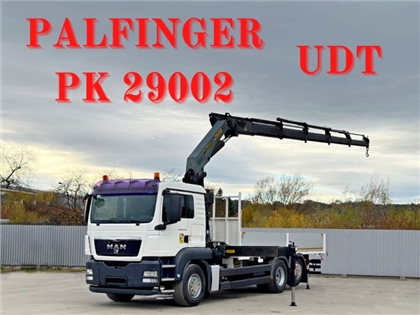 MAN TGS 26.440 SKRZYNIA 6,15m + PK 29002 + PILOT