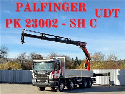 SCANIA P 450  SKRZYNIA 6,90 m + PK 23002 - SH C +