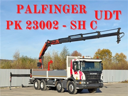 SCANIA P 450  SKRZYNIA 6,90 m + PK 23002 - SH C +