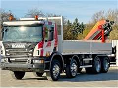 SCANIA P 450  SKRZYNIA 6,90 m + PK 23002 - SH C +