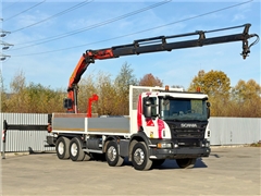 SCANIA P 450  SKRZYNIA 6,90 m + PK 23002 - SH C +