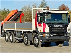 SCANIA P 450  SKRZYNIA 6,90 m + PK 23002 - SH C +