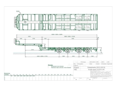 Naczepa niskopodwoziowa TSR 4.SOU-25-40.2N ( Techn