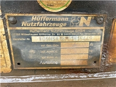 Przyczepa podwozie Hüffermann HSA 18.70