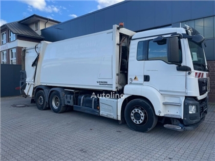 Śmieciarka MAN 28.320 6x2 TGS Faun Vario II 524 V1