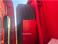 Naczepa platforma Jumbo 3-Axle, steering Axle, Har