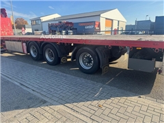 Naczepa platforma Jumbo 3-Axle, steering Axle, Har