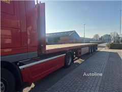 Naczepa platforma Jumbo 3-Axle, steering Axle, Har