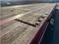 Naczepa platforma Jumbo 3-Axle, steering Axle, Har