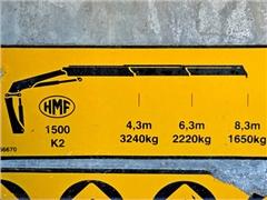 MAN TGS 28.320 WYWROTKA 5,05 m  HMF 1500 - K2