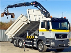 MAN TGS 28.320 WYWROTKA 5,05 m  HMF 1500 - K2