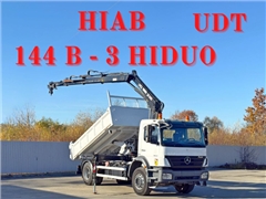 Mercedes AXOR 1833  WYWROTKA 4,40 m  HIAB 144 B