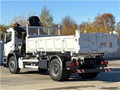 Mercedes AXOR 1833  WYWROTKA 4,40 m  HIAB 144 B