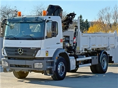 Mercedes AXOR 1833  WYWROTKA 4,40 m  HIAB 144 B