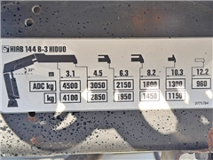 Mercedes AXOR 1833  WYWROTKA 4,40 m  HIAB 144 B