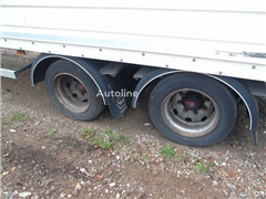Naczepa furgon Van Hool 2 instock + rollers + hydr