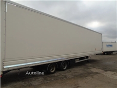 Naczepa furgon Van Hool 2 instock + rollers + hydr