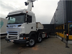 Scania R 500 + PALFINGER 88002-EH + 8x EXT + 8X4 + EURO 5