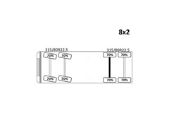 IVECO STRALIS 360  LAWETA 9,30 m + PILOT  STAN B