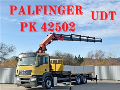 MAN TGS 28.440  PALFINGER PK 42502 + PILOT  STAN
