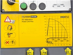 Volvo FMX 460  WYWROTKA 6,40 m + PALFINGER PK 180