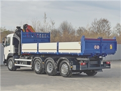 Volvo FMX 460  WYWROTKA 6,40 m + PALFINGER PK 180