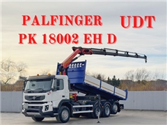 Volvo FMX 460  WYWROTKA 6,40 m + PALFINGER PK 180