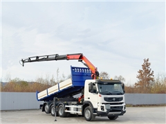 Volvo FMX 460  WYWROTKA 6,40 m + PALFINGER PK 180