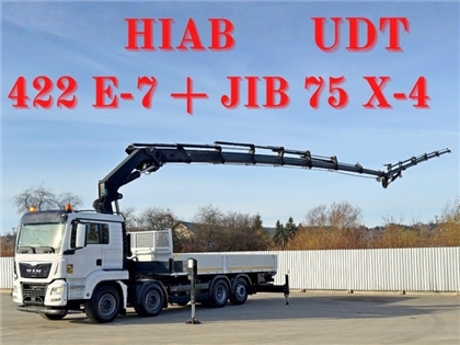 MAN TGS 35.440  SKRZYNIA 6,50 m  HIAB 422 E-7 HI