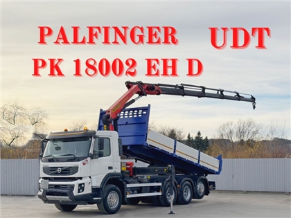Volvo FMX 460  WYWROTKA 6,40 m + PALFINGER PK 180