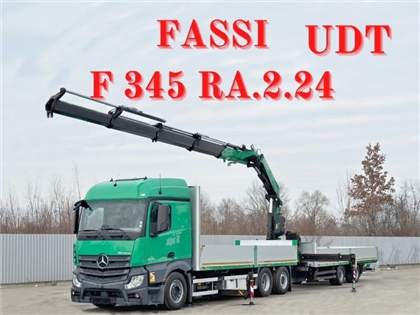 MERCEDES ACTROS 2645  FASSI F345.2.24 + PILOT + P