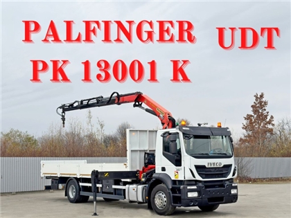 IVECO STRALIS 310  PALFINGER PK 13001 K + PILOT