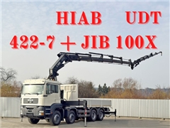 MAN TGA 35.430  SKRZYNIA 6,00 m  HIAB 422 E - 5