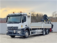 MERCEDES ANTOS 2543 + HIAB 144 BS - 2 HIDUO + PILO