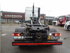 Mercedes Actros Ciężarówka hakowiec Mercedes-Benz Actros 2548 + 6x2 + RETARDER + 132.000km + 20TON HOOK HYVA